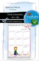 Vorschau - Spiele - Ostern & Frühling: Finde jemanden der ... - Spiel - Deckblatt