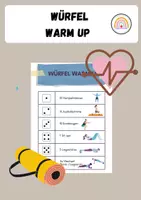 Vorschau - Anderer Materialtyp - Aufwärmtraining - Würfel warm up - Deckblatt
