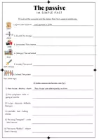 Vorschau - Arbeitsblätter - All about the Passive (Simple Past) - Seite 3