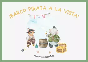 Vista previa - Unidades / Secuencias / Situaciones de Aprendizaje - ¡BARCO PIRATA A LA VISTA! - página 1
