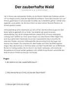 Vorschau - Arbeitsblätter - Deutsch: Texte vorlesen und Fragen beantworten: Leseverständnis (PDF und Word) - Seite 2