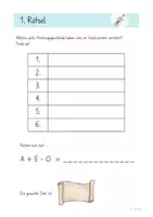 Vorschau - Arbeitsblätter - Knack den Code, Piraten - Seite 3