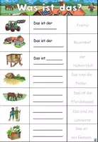 Vorschau - Aufgabenkarten - "Was ist das?" Auf dem Bauernhof- Aufgabenkarte für das Max Lerngerät - DaZ / DaF / Deutsch - Seite 1
