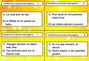 Aperçu - Apprentissages en autonomie - Grammaire : transformer en phrase interrogative - Page 2