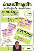 Vorschau - Fördermaterial/Inklusion - Schilder Anstellen in Einbahnstrasse | Gesundes Frühstück - Deckblatt