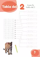 Vista previa - Juegos / Gamificación - Tablas de Multiplicar. TABLA DEL 2 - página 2