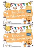 Vorschau - Arbeitsblätter - Bündeln im Zahlenraum bis 20 Miniheftchen - Seite 3