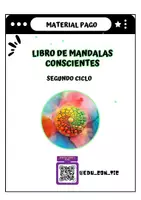 Vista previa - Hojas de trabajo - LIBRO DE MANDALAS CONSCIENTES - Portada