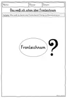 Vorschau - Stundenentwürfe - Fronleichnam Kirchenjahr Religion XXL-Materialpaket - Seite 3