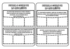 Vista previa - Unidades / Secuencias / Situaciones de Aprendizaje - Dibuja lo que lees, escribe lo que ves - página 1