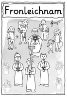 Vorschau - Fördermaterial/Inklusion - Fronleichnam SYMBOLKARTE Kirchenjahr Religionsunterricht FREEBIE - Seite 2