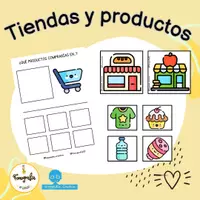 Vista previa - Tarjetas / Manipulativos - Tiendas y productos (Junto a @logopedia_creativa) - Portada