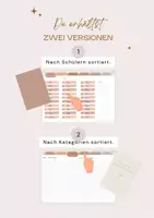 Vorschau - Lehrpläne/Lehrermaterial - Schülerbeobachtungen - interaktives, digitales Notizbuch z. B. für Goodnotes - Seite 1