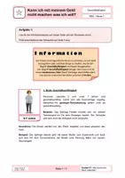 Vorschau - Arbeitsblätter - Geschäftsfähigkeit - Arbeitsblatt - Deckblatt