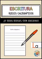 Vista previa - Hojas de trabajo - Rieles caligráficos - página 1