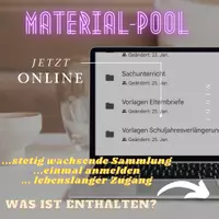 Vorschau - Anderer Materialtyp - Material-Sammlung (Briefe und Arbeitsblätter) - Deckblatt