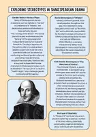 Vorschau - Arbeitsblätter - Challenging Elizabethan Stereotypes in Shakespearean Drama - Seite 3