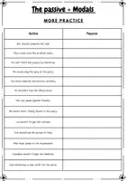 Vorschau - Arbeitsblätter - All about The Passive & Modals (Hilfsverben) + Lösungen! - Seite 3
