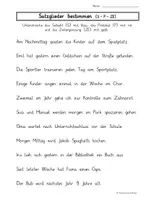 Vorschau - Arbeitsblätter - AB_Satzglieder bestimmen_Subjekt_Prädikat_Zeitergänzung - Seite 2
