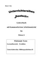 Vorschau - Stundenentwürfe - Bildergeschichten II - Klasse 6 (Digitale Unterrichtsreihe Deutsch) - Seite 1