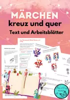 Vorschau - Arbeitsblätter - Märchen kreuz und quer: Arbeitsblätter - Deckblatt