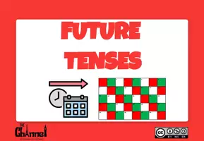 Vista previa - Juegos / Gamificación - FUTURE TENSES – Board Game (40 Sentences) - página 1