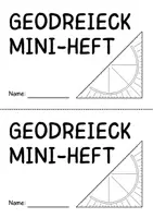 Vorschau - Arbeitsblätter - Geodreieck Mini-Heft (Mathematik 3. und 4. Klasse) - Seite 2