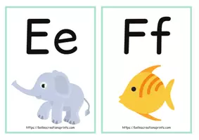 Προεπισκόπηση - Flashcards - Κάρτες Γραμμάτων με τα γράμματα της Αγγλικής γλώσσας - Σελίδα 2