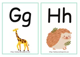 Προεπισκόπηση - Flashcards - Κάρτες Γραμμάτων με τα γράμματα της Αγγλικής γλώσσας - Σελίδα 3