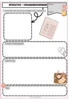 Vorschau - Arbeitsblätter - Vorgangsbeschreibung, Interactive - Jg. 6 - Seite 1