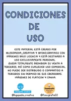 Vista previa - Tarjetas / Manipulativos - Pack Manipulativos de vocabulario - página 2