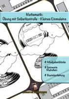 Vorschau - Aufgabenkarten - Mathematik: Übung mit Selbstkontrolle - Kleines Einmaleins - Deckblatt