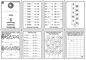 Vorschau - Arbeitsblätter - Mathematik: Übungsheftchen - Kleines Einmaleins - Seite 1