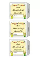 Vorschau - Arbeitsblätter - Lateinische Ausgangsschrift Leporello – Schreibschrift Buchstaben nachspuren - Seite 1