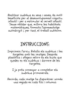 Vista previa - Unidades / Secuencias / Situaciones de Aprendizaje - 4 SUDOKUS DE PRIMAVERA (CAT) - página 1