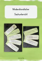 Vorschau - Anderer Materialtyp - Moderationsfächer Sachunterricht - Deckblatt