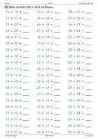 Vorschau - Arbeitsblätter - Addition im Zahlenraum bis 100 - Üben in 6 Stufen - Seite 2