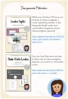 Vorschau - Arbeitsblätter - London Materialpaket (Lernjahr 1/2) - Deckblatt