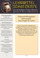Vorschau - Anderer Materialtyp - Classroom Management: Lehrerzeugnis - Das Zeugnis für Lehrer - Seite 2