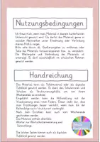 Vorschau - Fördermaterial/Inklusion - Strukturiert vom Wochenende erzählen - anhand des roten Fadens - Seite 1