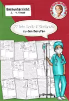 Vorschau - Arbeitsblätter - Berufe Grundschule | Steckbriefe Sachunterricht Klasse 2-4 - Deckblatt