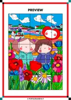 Vorschau - Poster - Happiness Meadow | Collaborative poster - Kooperatives Poster | International Day of Happiness - Seite 2