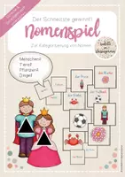 Vorschau - Arbeitsblätter - Materialpaket Wortarten Nomen, Verben, Adjektive - Seite 1