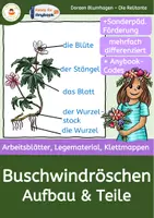Vorschau - Arbeitsblätter - Frühblüher - Aufbau und Teile - Materialpaket - Seite 1