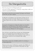 Vorschau - Arbeitsblätter - Leseübungen zum sinnentnehmenden Lesen: Die Ostergeschichte - Seite 3