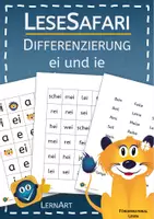 Vorschau - Arbeitsblätter - Lesetraining - Differenzierung ei und ie - Deckblatt