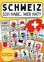 Vorschau - Spiele - Ich habe... Wer hat...? Schweiz Kantone Wappen - Deckblatt