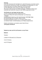 Vorschau - Arbeitsblätter - Wir schicken alle Lehrer auf Ferienreise - Lied - RJ Gross - Seite 1