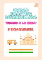 Vista previa - Unidades / Secuencias / Situaciones de Aprendizaje - SITUACIÓN DE APRENDIZAJE - "RUMBO A LA INDIA" - INFANTIL - Portada