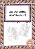 Vorschau - Unterrichtsreihen - Materialpaket Zoo Klasse 1/2 - Seite 1